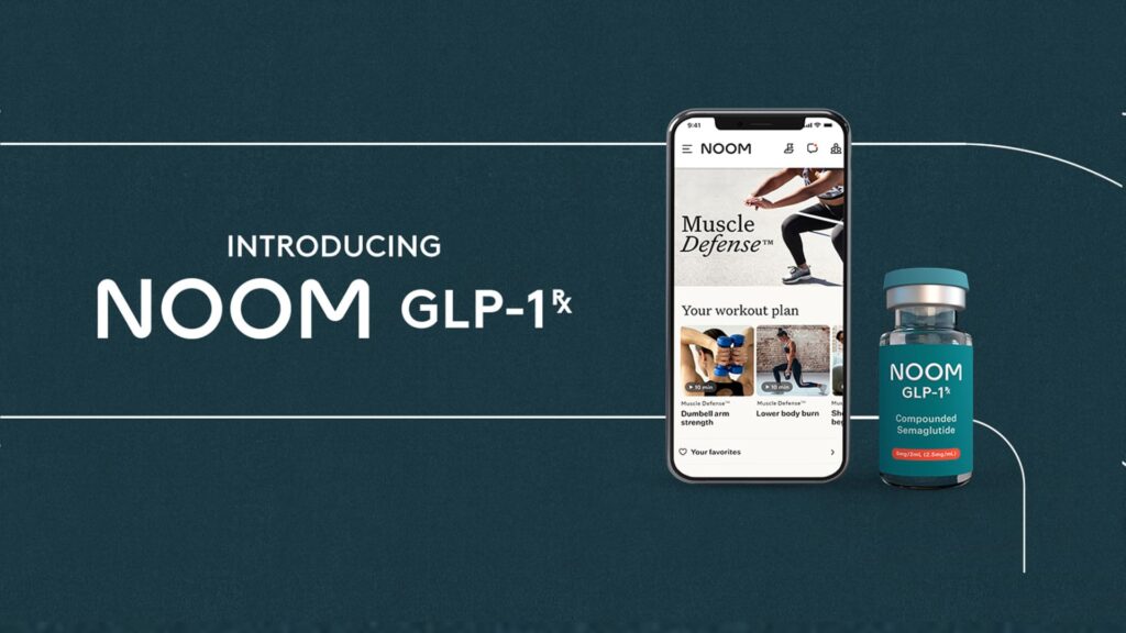 Digital health company Noom will offer a combination GLP-1 drug with a new weight loss program